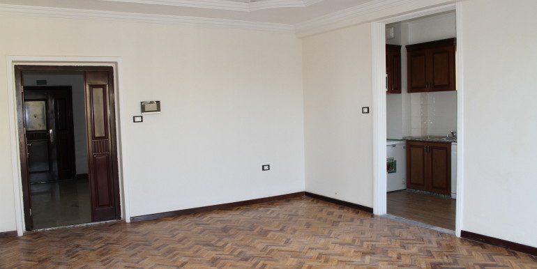 the living room towards the kitchen